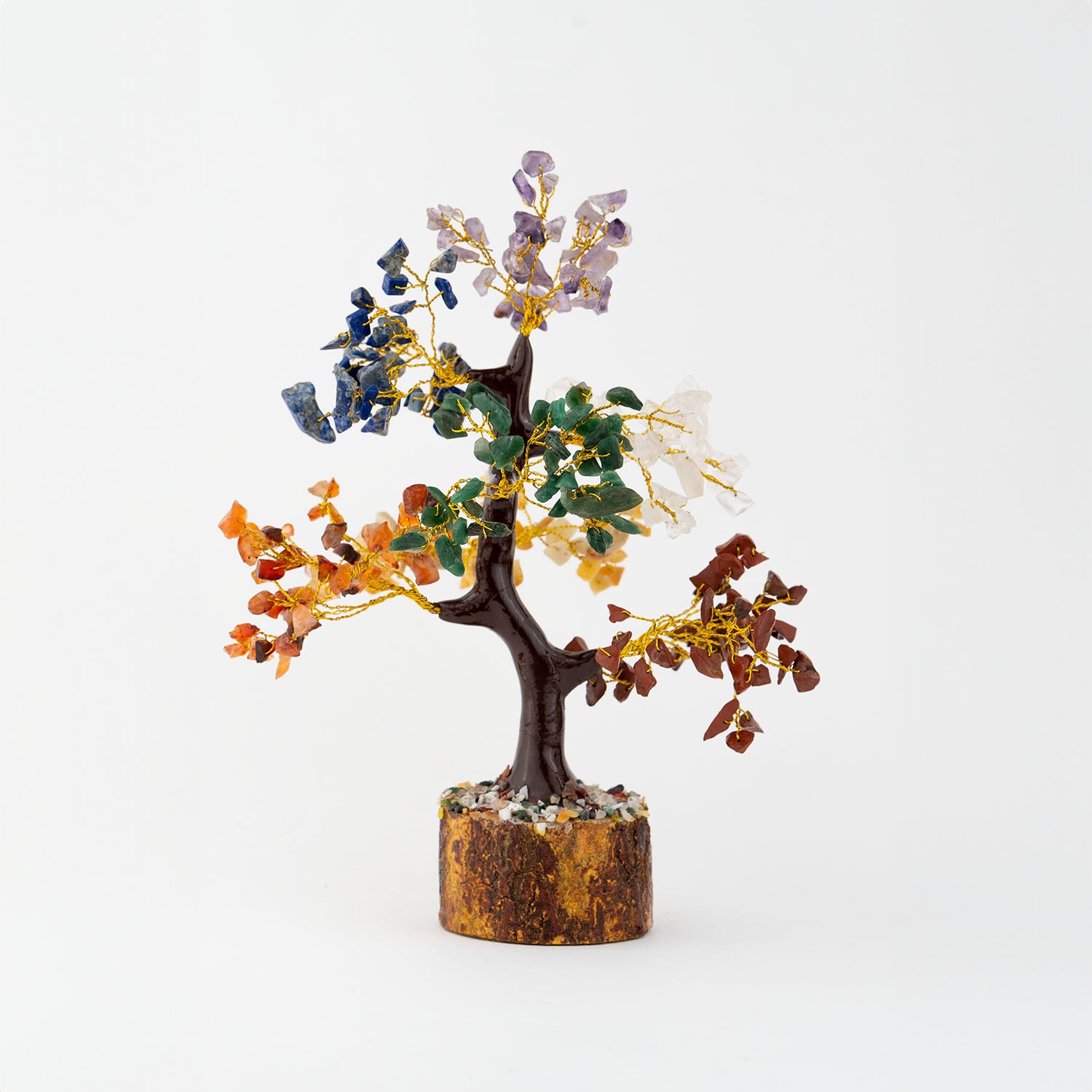 Natural Stone Tree 7 Chakra Natural Stone Tree