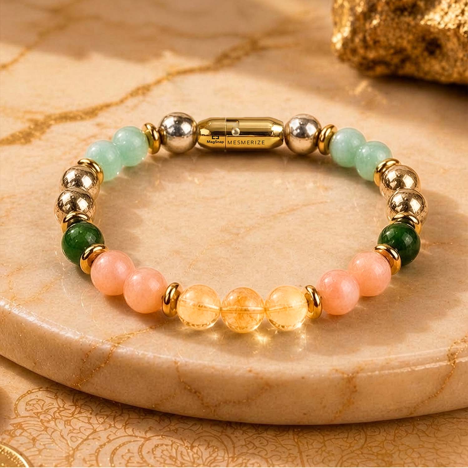 Rajyog Natural Stone Bracelet MagSnap