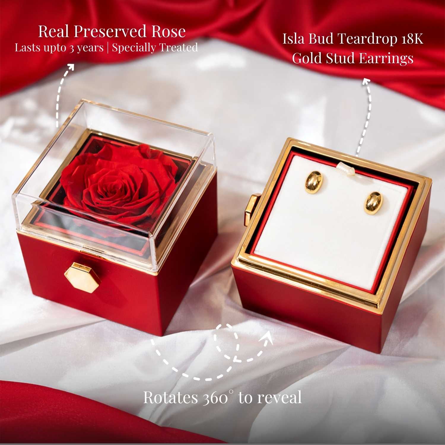 Isla Bud 18k Gold Earring