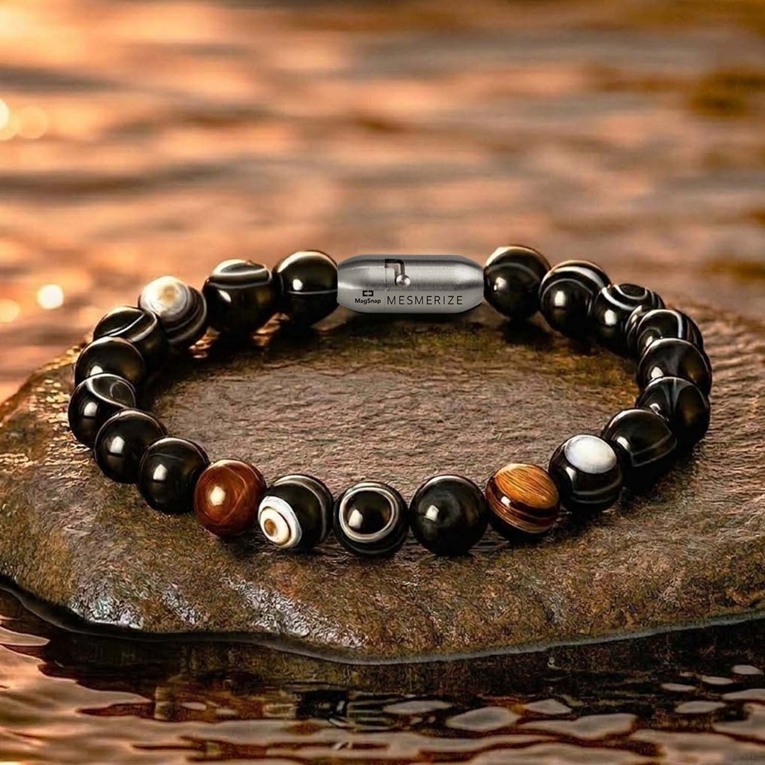 Sulemani Hakik Bracelet with MagSnap 4 | Mesmerize