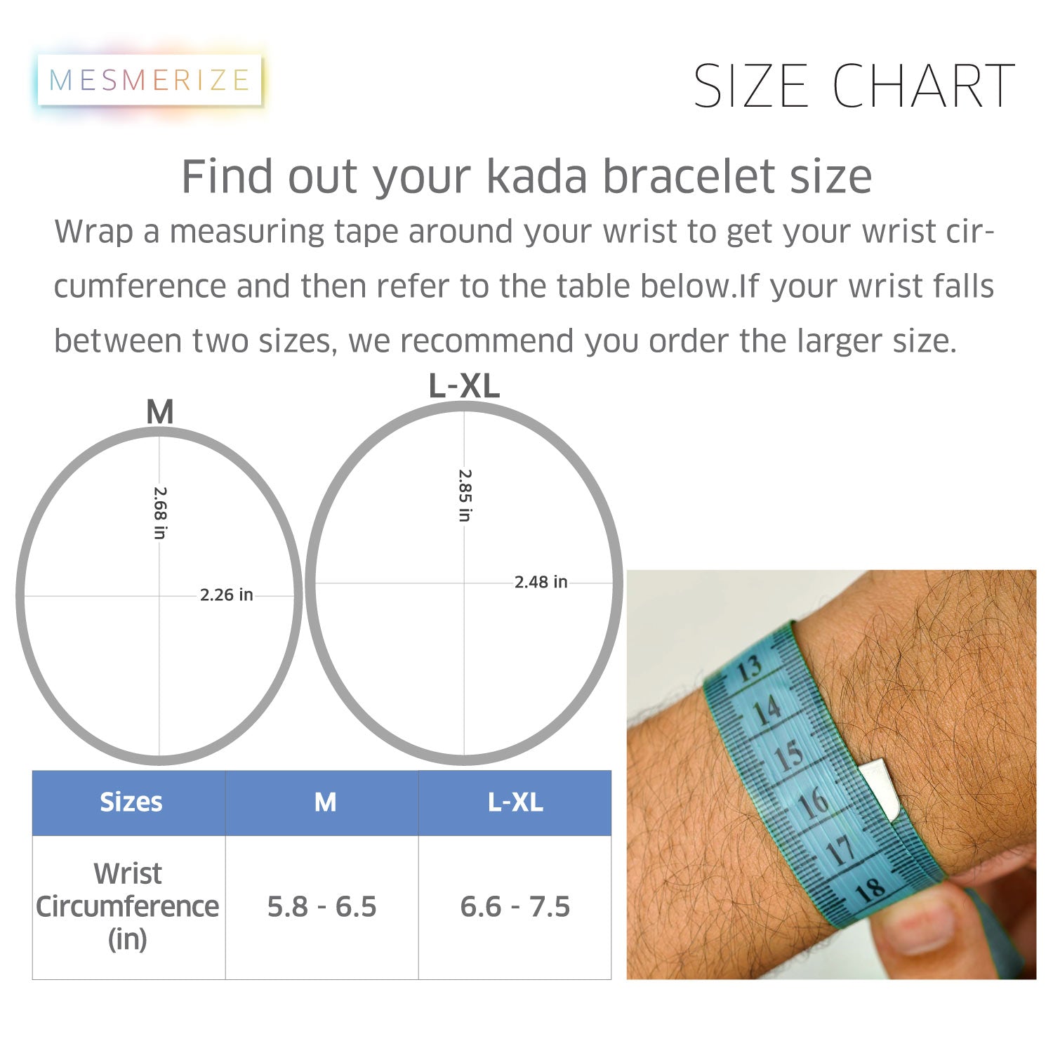 Wind Drift Kada Bracelet Blue with Perosnalisation