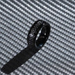 Black Carbon fiber Octane Ring