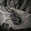 Classic Camo  Dog Tag Necklace