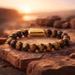 Courageous Tiger Eye Natural Stone Bracelet