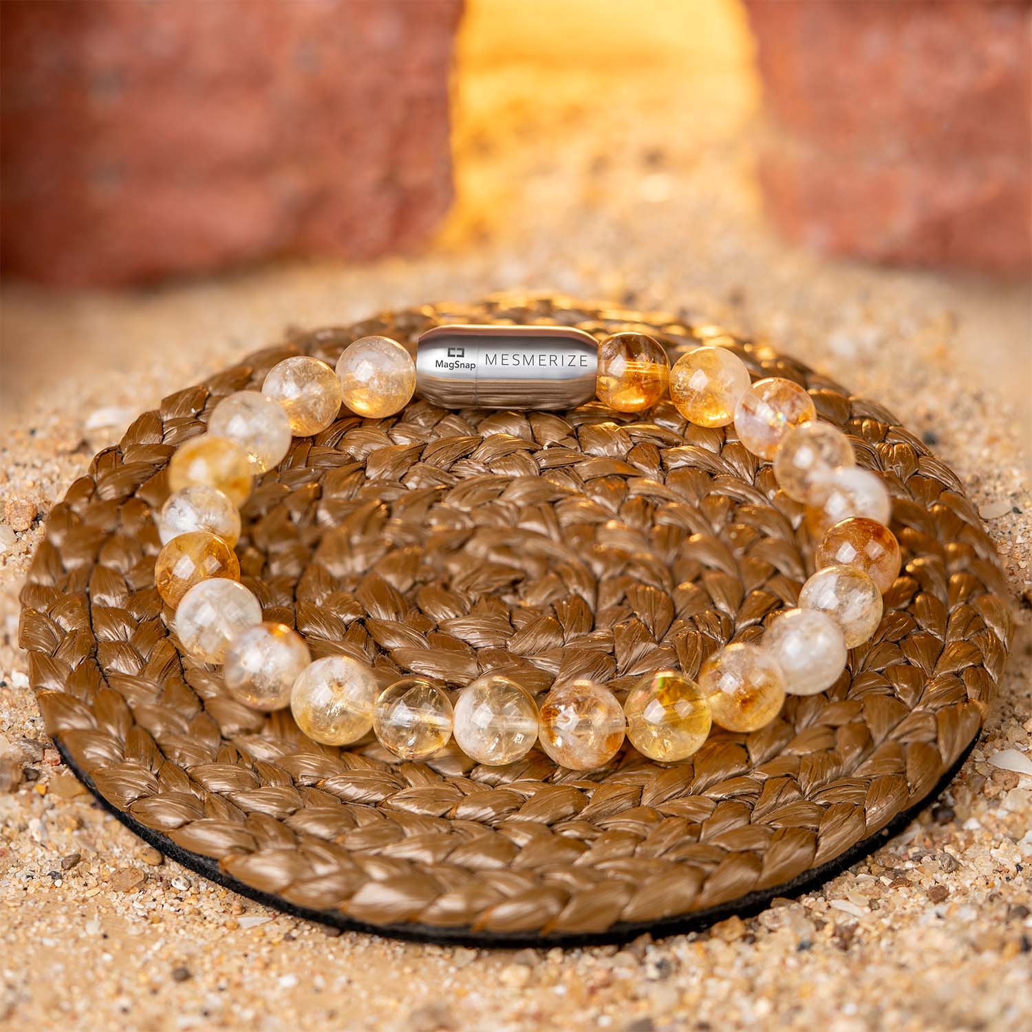 Radiant Joy Citrine Natural Stone Bracelet with MagSnap 2