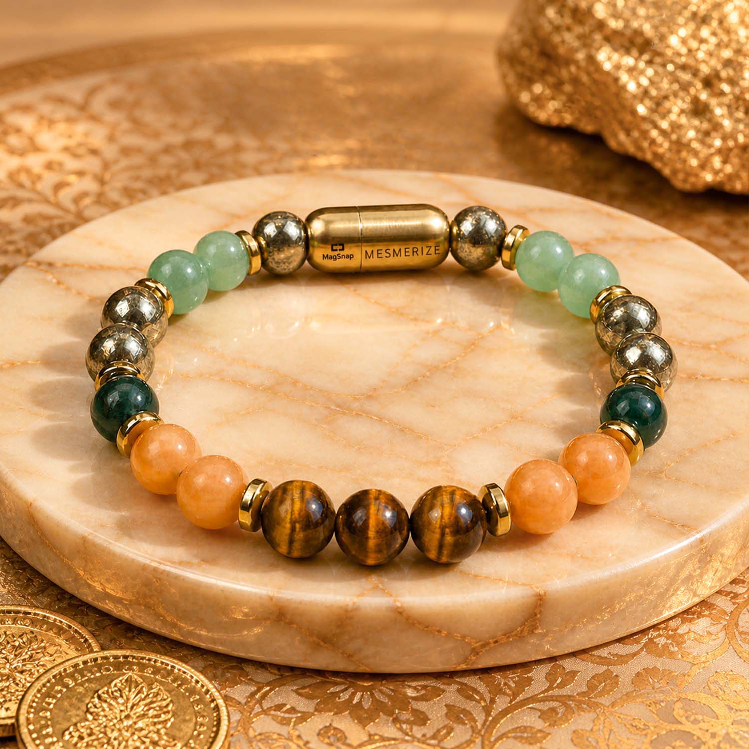 Dhanyog Natural Stone Bracelet MagSnap2