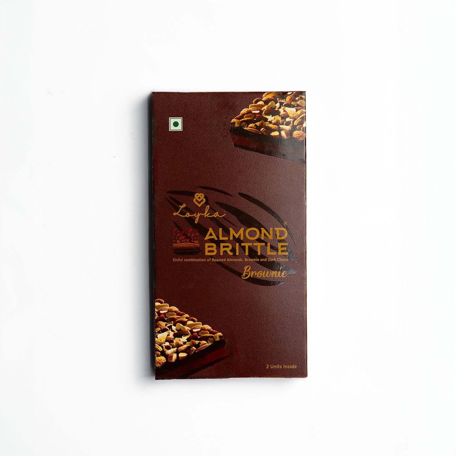 Loyka Almond Brittle Brownie