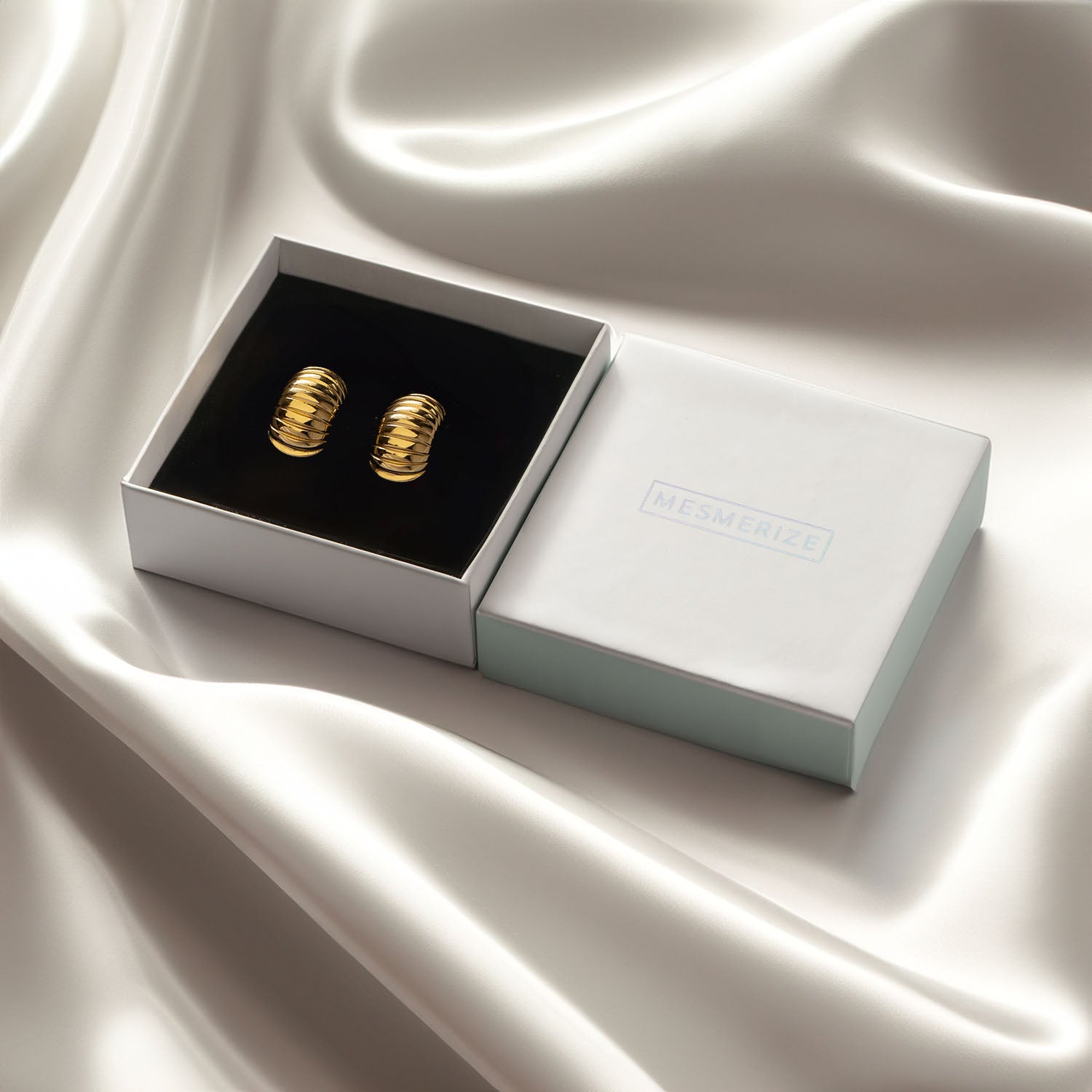 Odette Statement 18K Gold Stud Earrings