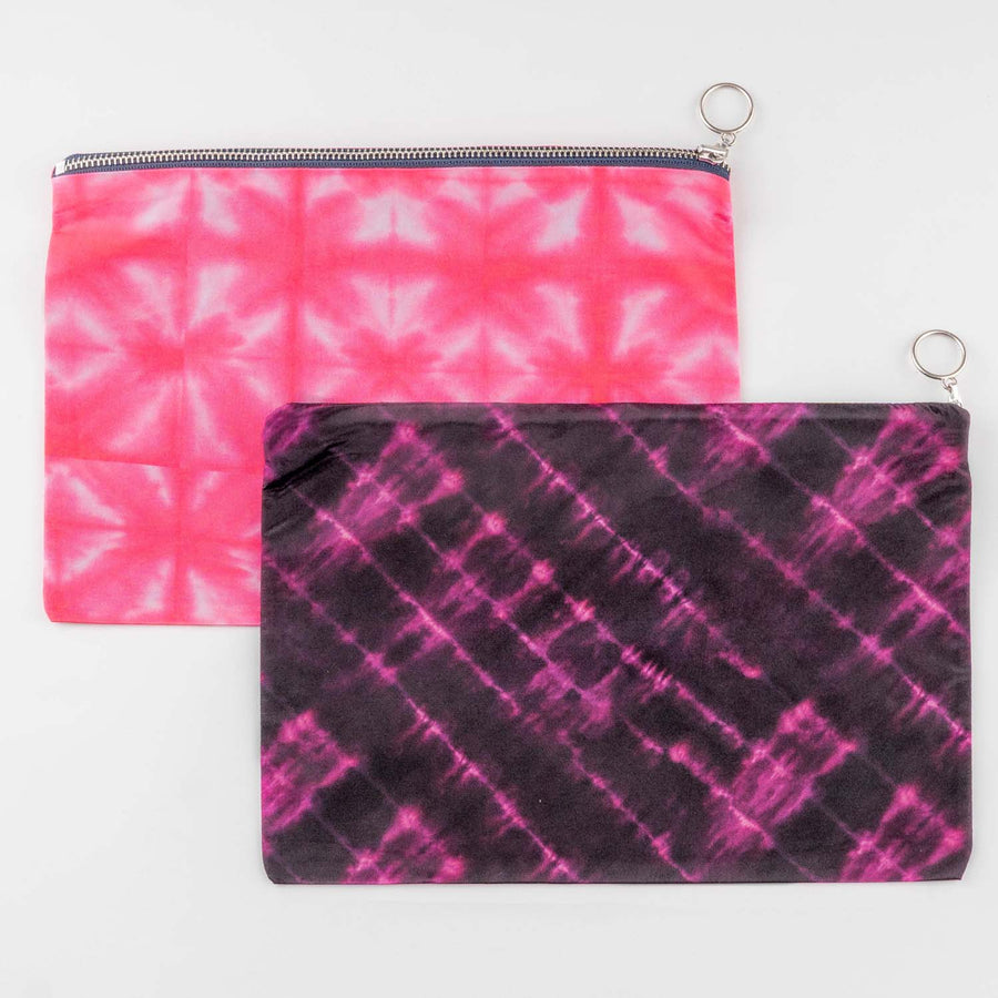Carry On Pouch (Static Volt, Pink Kaleidoscope)