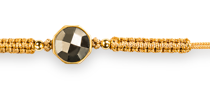 Pyrite 11 Carat Stone Rakhi