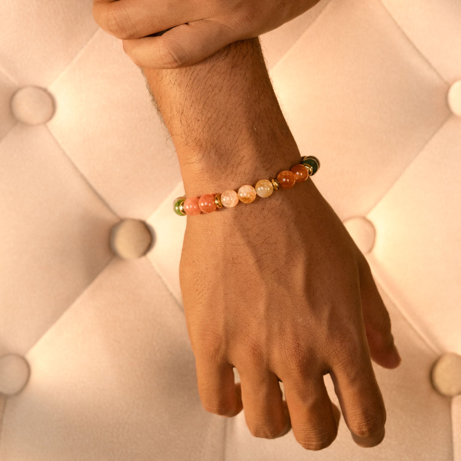 Rajyog Natural Stone Bracelet Elastic