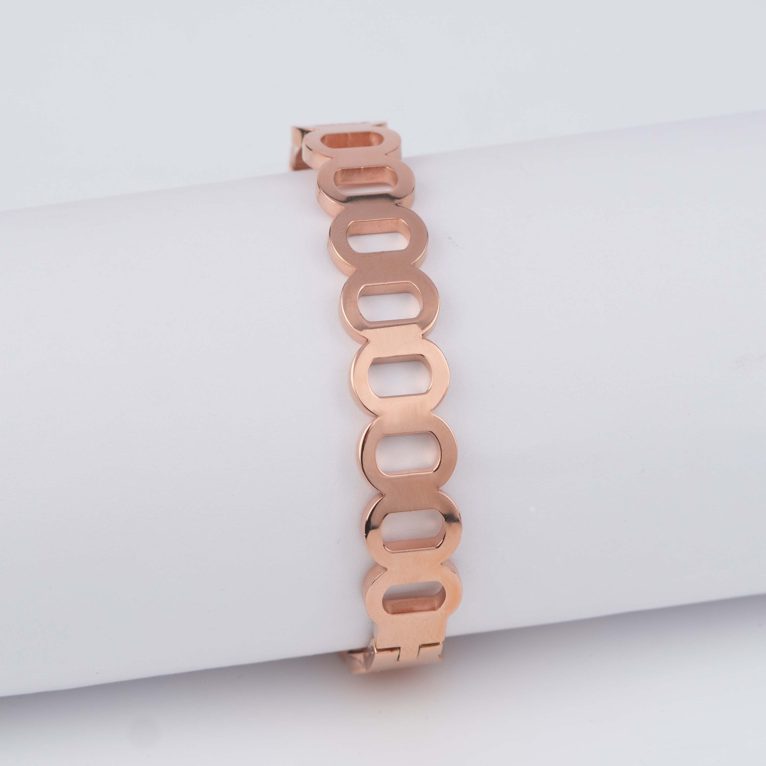 W Premium Jewellery Rose Gold Diamond Reversible Bracelet