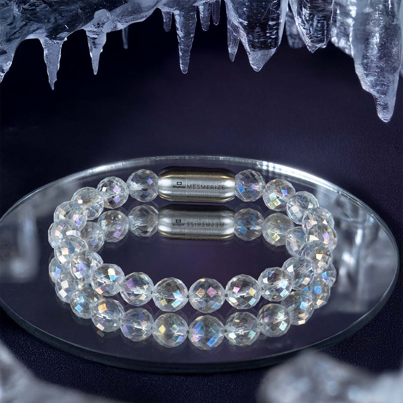 Starlit Aura Quartz Natural Stone Bracelet