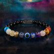Super 11 Chakra Evil Eye Natural Stone Bracelet