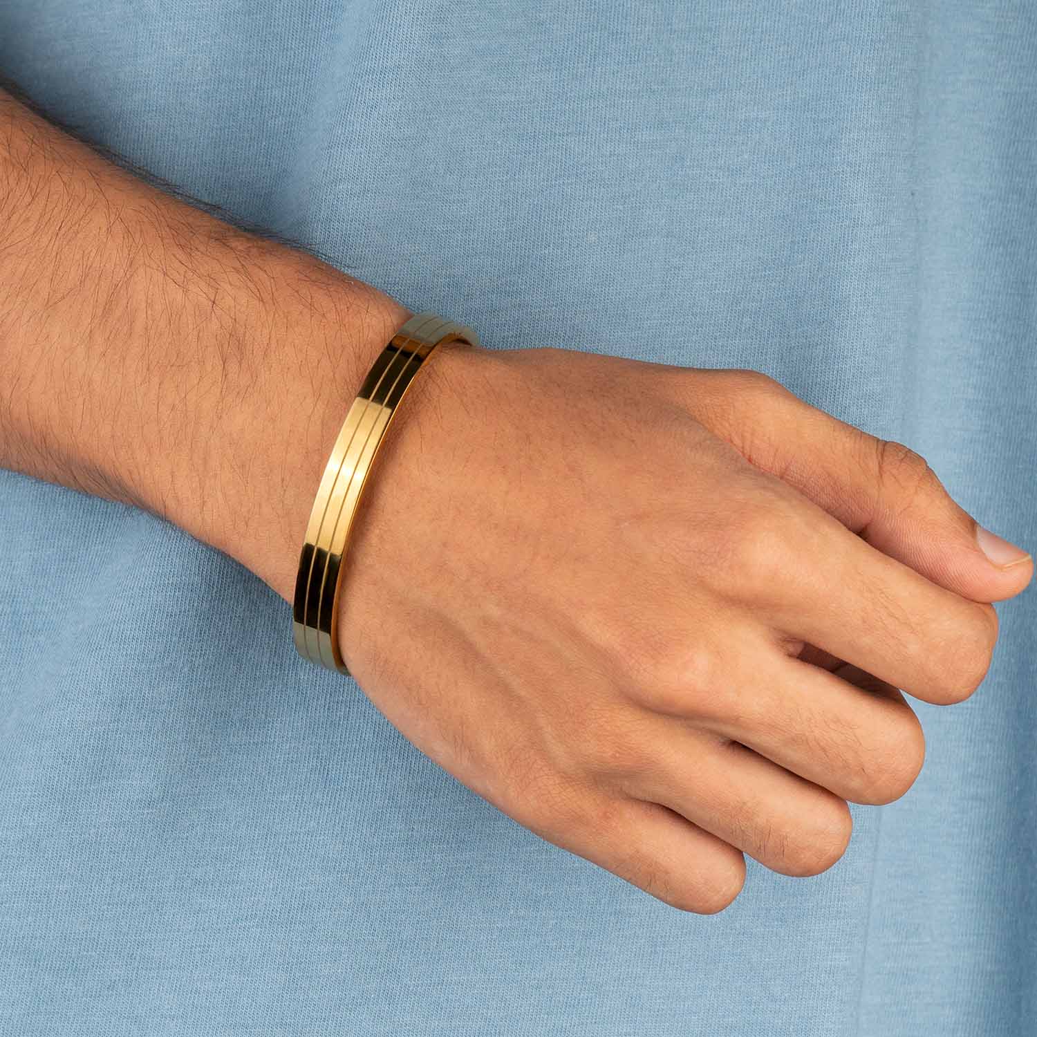 M Premium Jewellery Bracelet Apollo Mens Gold